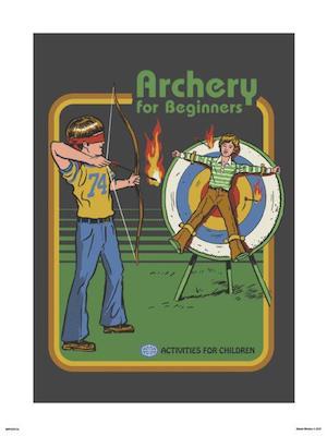 Archery For Beginners by Steven Rhodes Small - Featured Artists