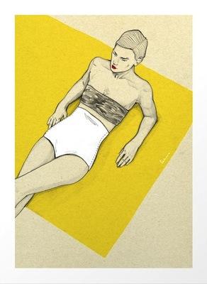 Sunbathing by Magdalena Pankiewicz Large - Gallery Series