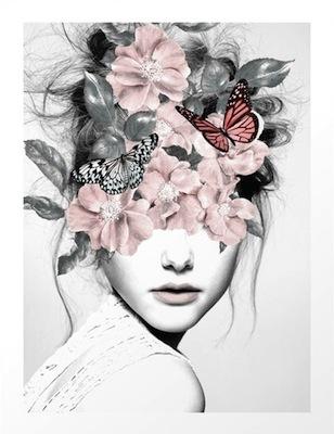 WOMAN WITH FLOWERS 10 by dada22 Large - Gallery Series