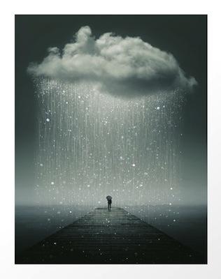 Weathering the storm by soarring anchor Large - Gallery Series