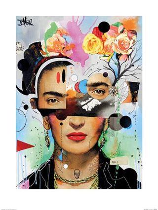 Kahlo Anaylitica by Loui Jover Large - Decor Series