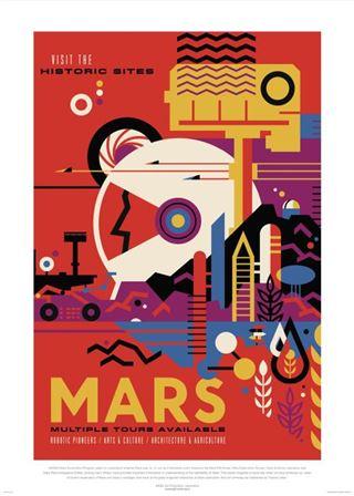 NASA - Mars Large - Decor Series