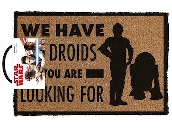 Star Wars - We Have The Droids Door Mats