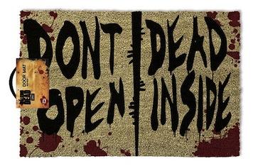 Walking Dead - Do not Open Dead Inside Door Mats