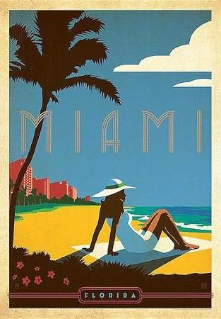 Miami Large - Travel Prints