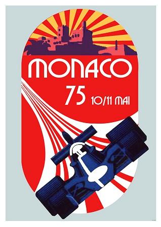 Monaco 75 Small - A3 Posters