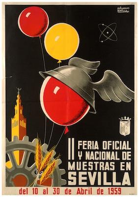 Fiesta en Sevilla Small - A3 Posters