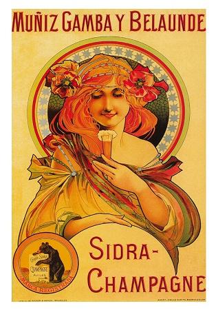 Sidra Champagne Small - A3 Posters