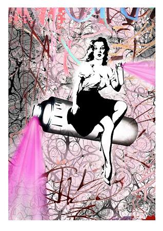 Spraycan Small - A3 Posters