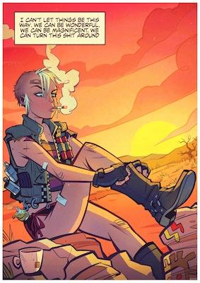 Tank Girl Boots Small - A3 Posters