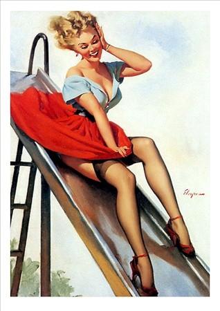 Slippery Dip Small - A3 Posters