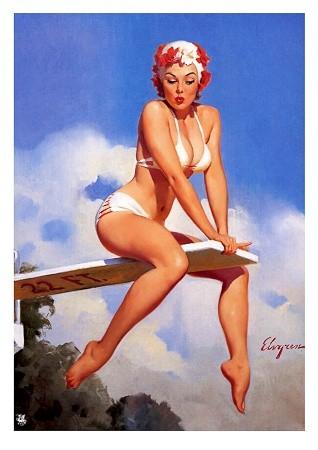 High Dive Small - A3 Posters