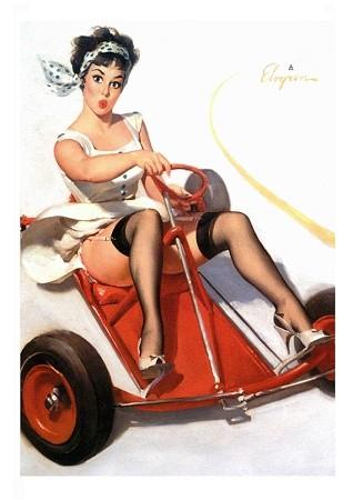 Sharp Curves Small - A3 Posters