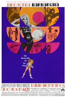 Barbarella Blue Small - A3 Posters