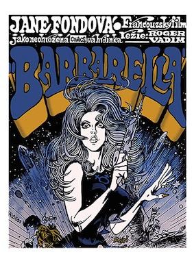 Barbarella Russian Small - A3 Posters