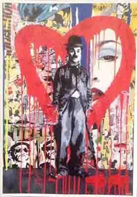 Chaplin Graffiti Small - A3 Posters