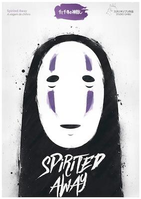 Anime Spirited Away Girl Small - A3 Posters
