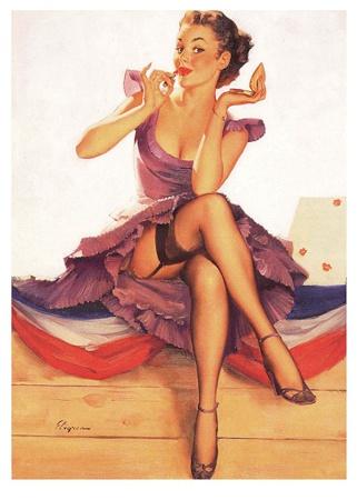 PinUp Lipstick Small - A3 Posters