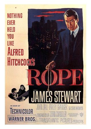 Hitchcock Rope Small - A3 Posters