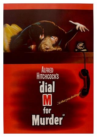 Hitchcock Dial M For Murder Small - A3 Posters