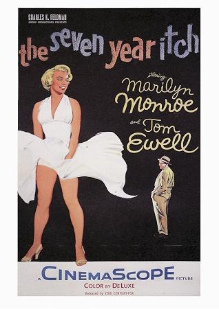 Marilyn Monroe The Seven Year Itch Small - A3 Posters
