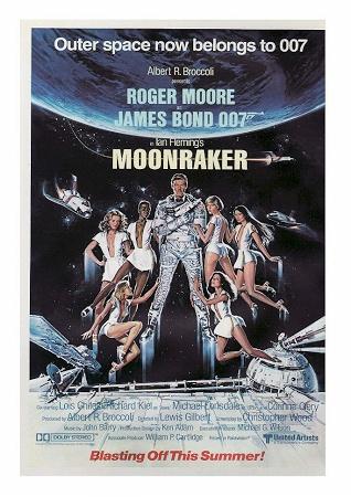James Bond Moonraker Girls Small - A3 Posters