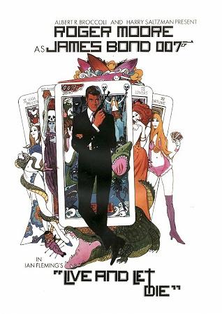 James Bond Live And Let Die Small - A3 Posters