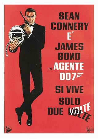 James Bond You Only Live Twice Italian – Blue Dog Posters
