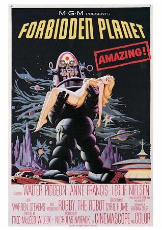 Forbidden Planet Small - A3 Posters
