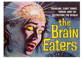 The Brain Eaters Small - A3 Posters