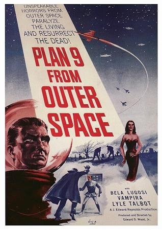 Plan 9 From Outer Space Small - A3 Posters