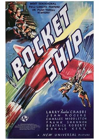 Rocket Ship Small - A3 Posters