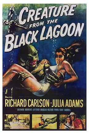 Creature From The Black Lagoon Small - A3 Posters