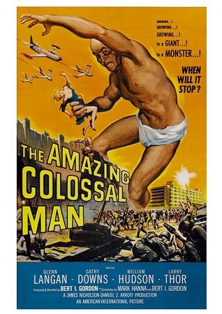 The Amazing Colossal Man Small - A3 Posters