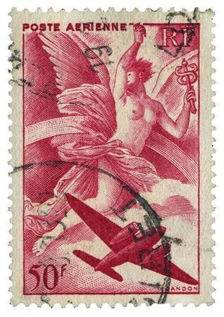 Stamp Poste Aerienne Small - A3 Posters