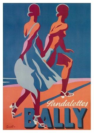 Bally Sandalettes Small - A3 Posters