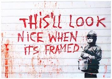 Banksy Raze De Toros Seville Small - A3 Posters