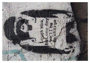 Banksy Monkey Small - A3 Posters