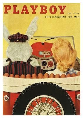 Playboy Bunny Drivig Small - A3 Posters