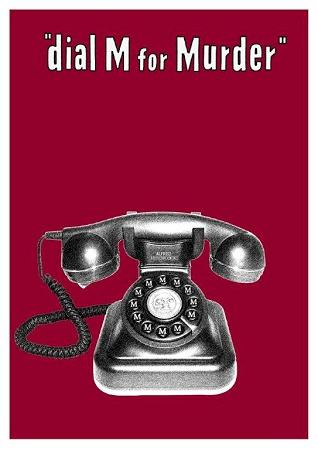 Cult Movie Art Dial M for Murder Small - A3 Posters