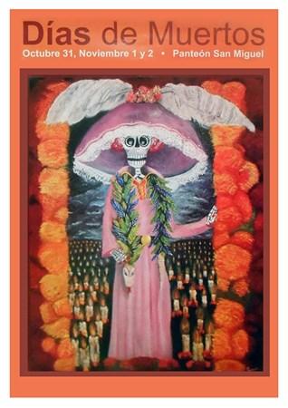 Day of the Dead - Dias de Muertos Small - A3 Posters