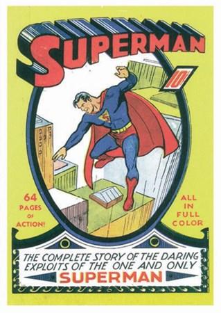 Superman - The Complete Story Small - A3 Posters