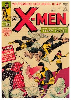 Xmen - First Issue 1st Sept Small - A3 Posters