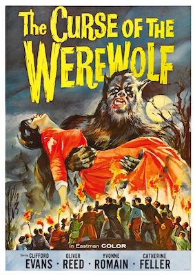 Curse of the Werewolf Small - A3 Posters