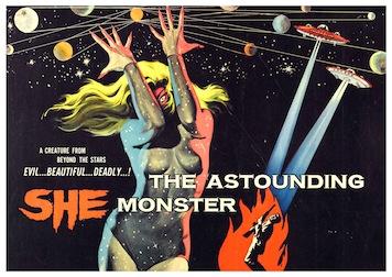 She Monster Small - A3 Posters