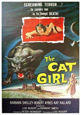 The Cat Girl Small - A3 Posters