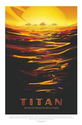 NASA Titan Small - A3 Posters