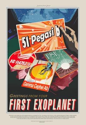 NASA 51 Pegasi B Small - A3 Posters