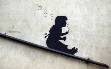 BANKSY - Sliding Bubbles XL Artist Series
