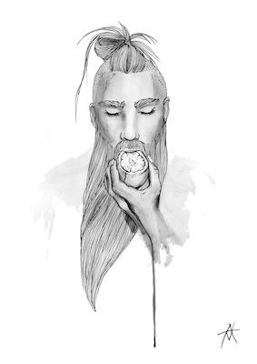 Black Juice - A4 - Antony Makhlouf Small - Featured Artists